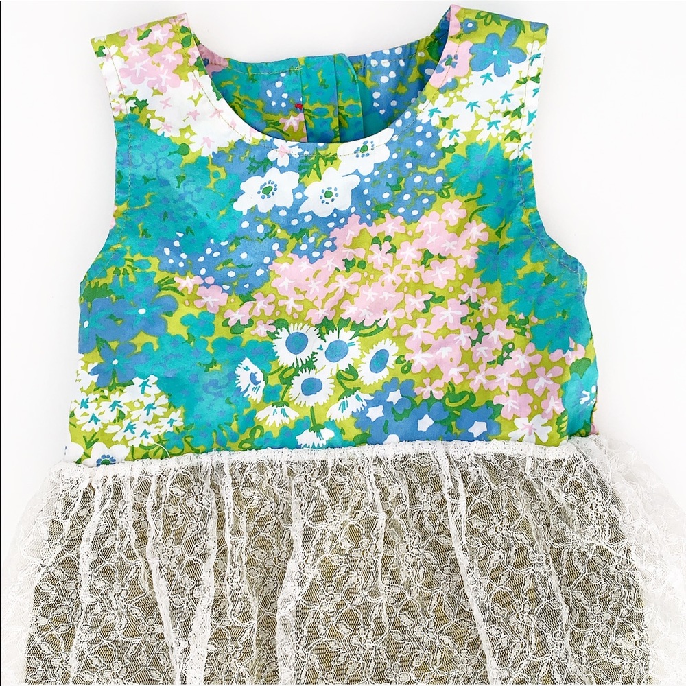 Matilda Jane Layla Lace Floral Dress Sleeveless - Picture 4 of 7